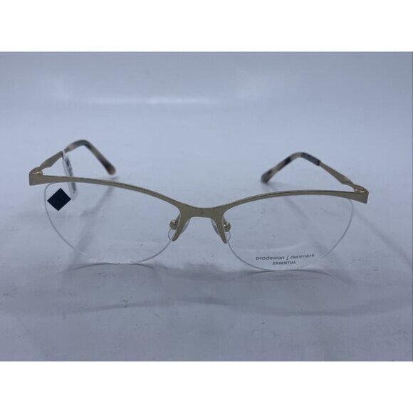 Prodesign Denmark 3128 c.2021 54-16-135 Tortoise and Gold Twist Eyewear Glasses - Picture 9 of 9